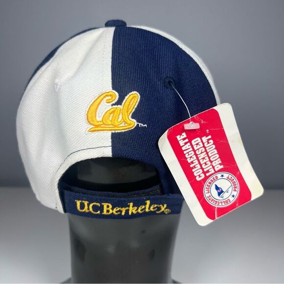 Cal California Golden Bears Vintage Two Tone Adjustable Cap Hat - NWT RARE! - Picture 3 of 9